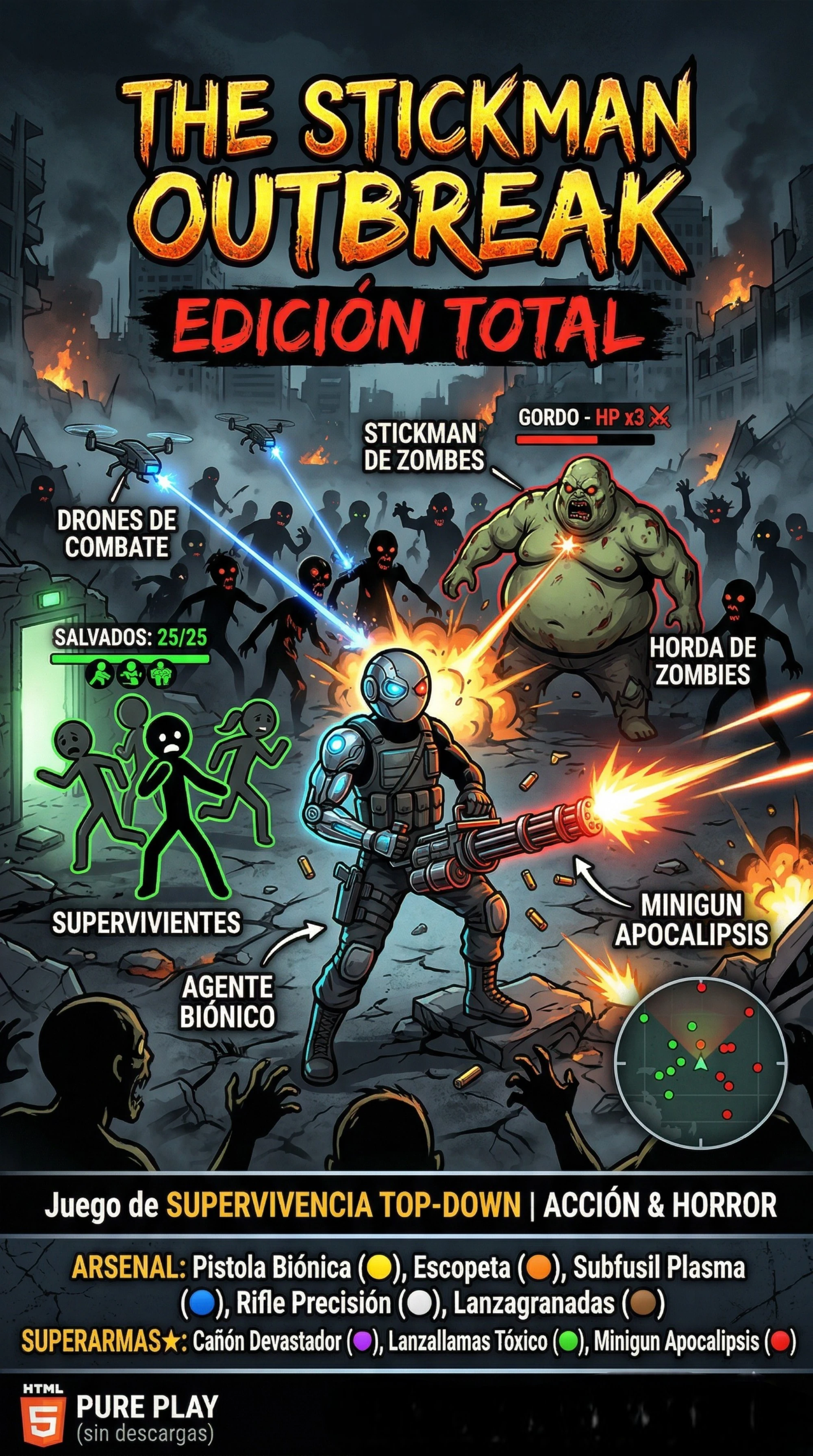 🎮 THE STICKMAN OUTBREAK